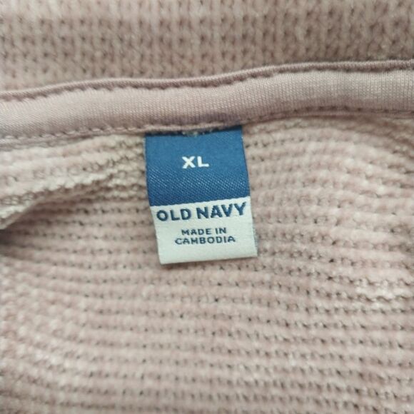 New Old Navy Chenille Button Up Crop Cardigan Sz XL Rosedawn Cozy Soft Girl Y2K - Picture 5 of 8